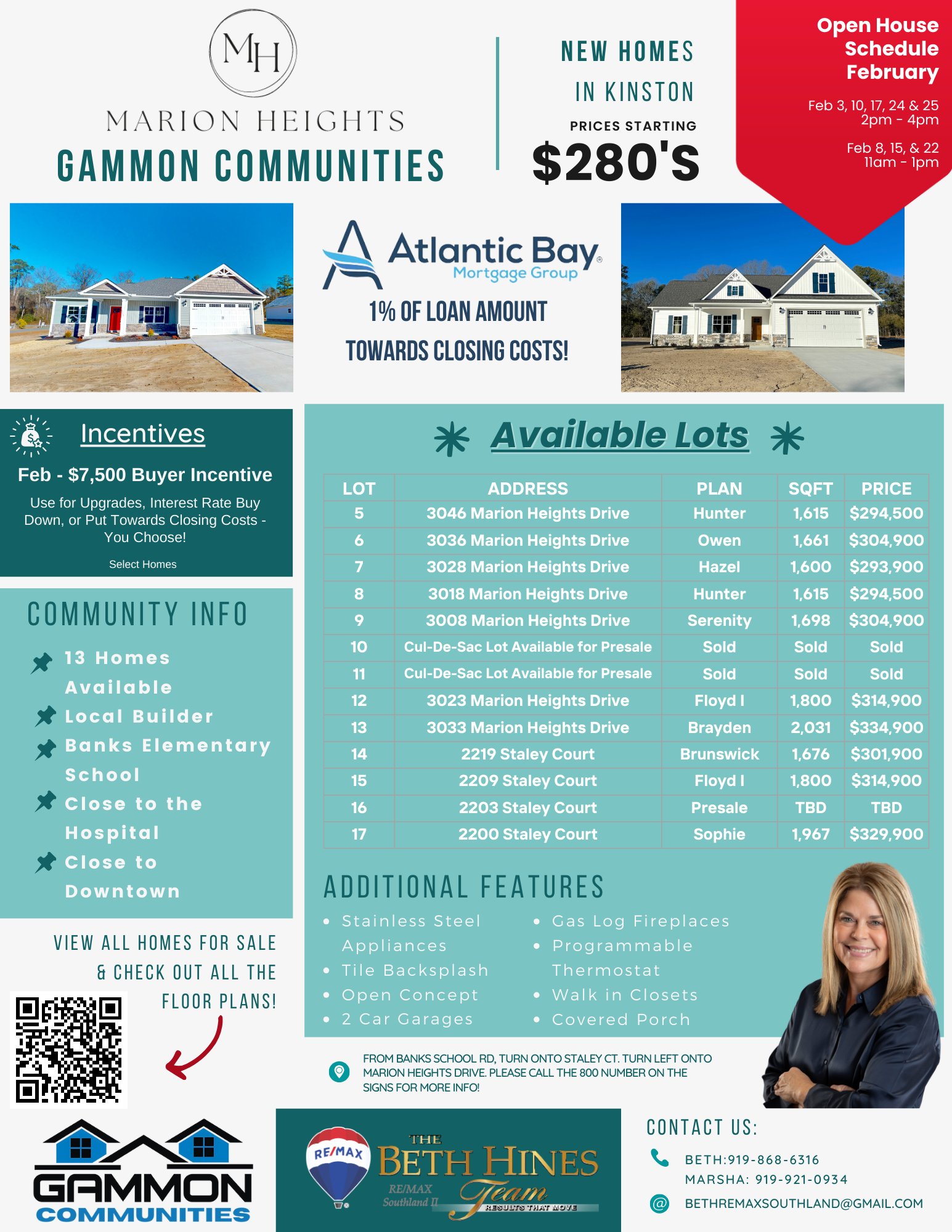 Marion Heights Kinston Homes For Sale Beth Hines Real Estate